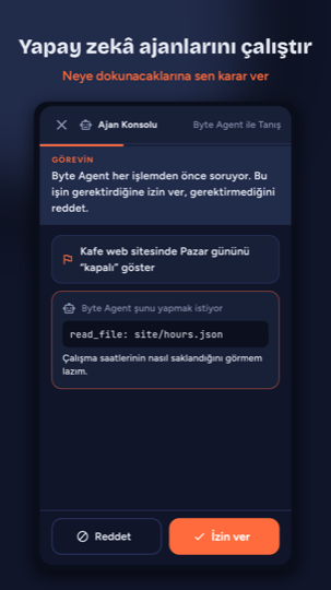 Yapay zekâ ajan ekibini yönetme
