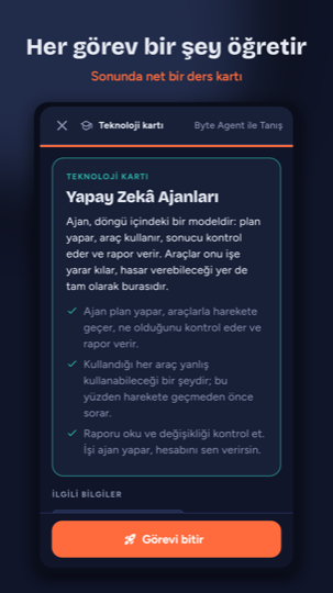 Kısa ders kartı
